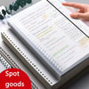 Refillable A4 A5 B5 Spiral Loose Leaf Notebook ATHLEXES