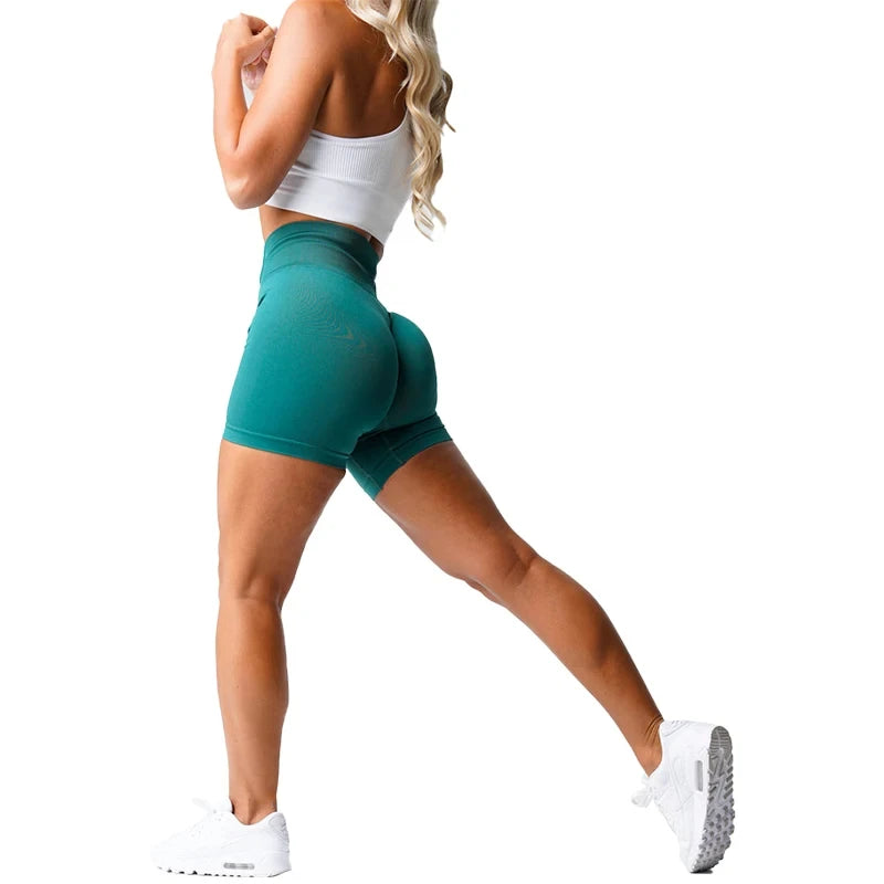 TKITK Seamless Soft Spandex Workout Shorts ATHLEXES