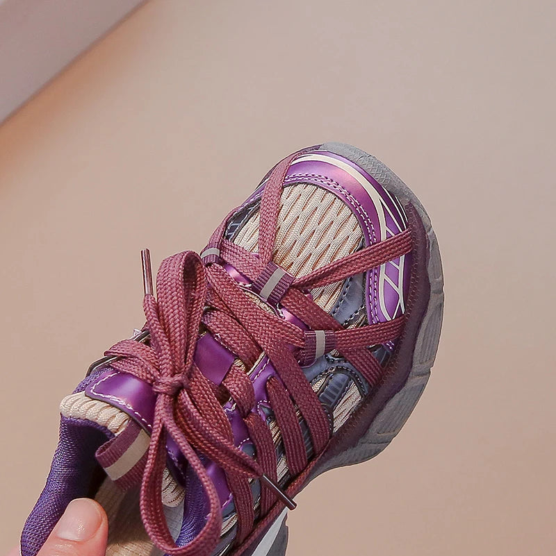 Chunky Kids' Basketball Sneakers 2024 - Breathable Style ATHLEXES