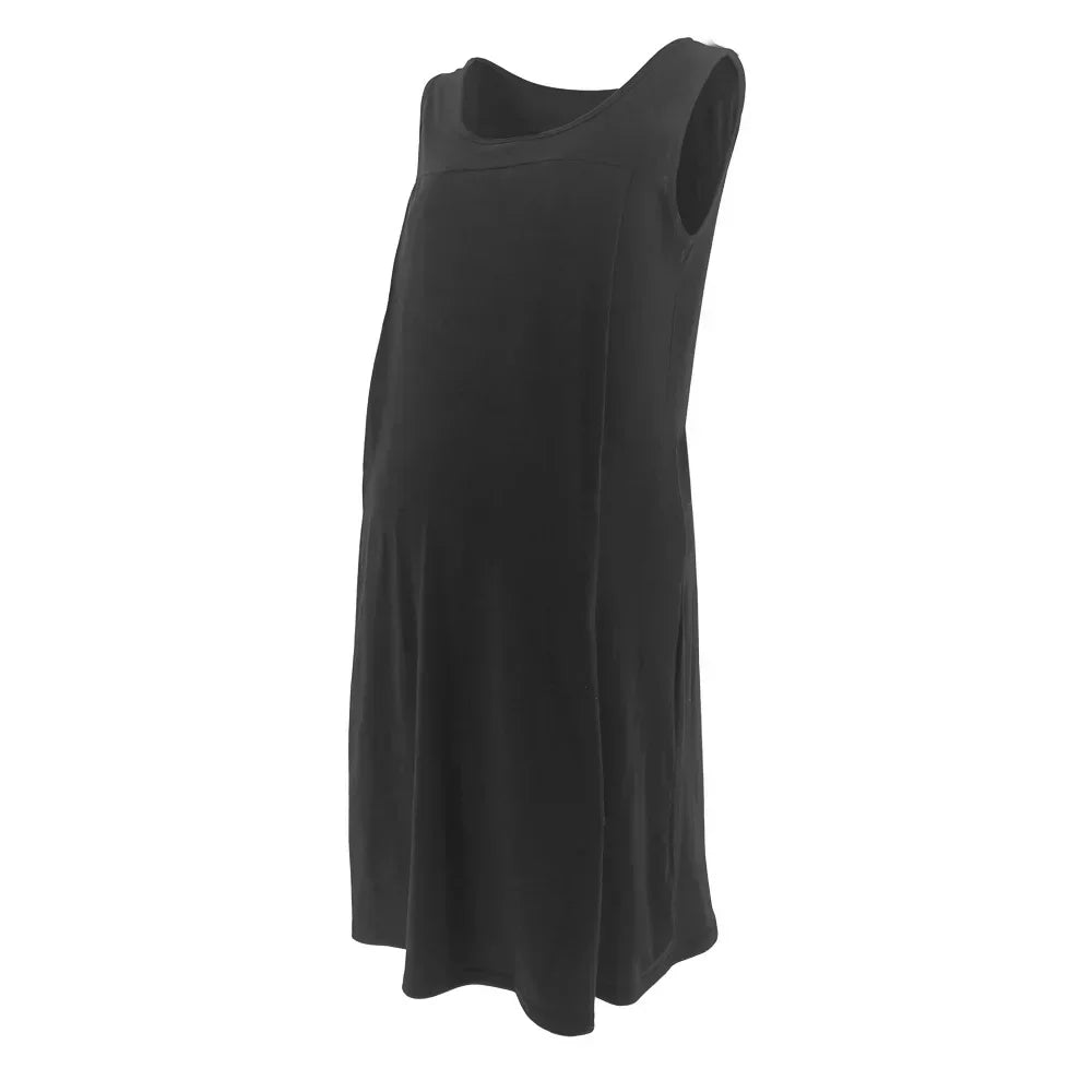 Elegant Maternity Nursing Gown for Comfortable Care ATHLEXES