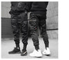 Urban Vibe Black Cargo Pants for Stylish Males ATHLEXES