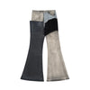 Gradient Ribbons Unisex Baggy Y2K Flare Denim Pants ATHLEXES