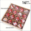Festive 16pcs Christmas Ball Ornament Set ATHLEXES