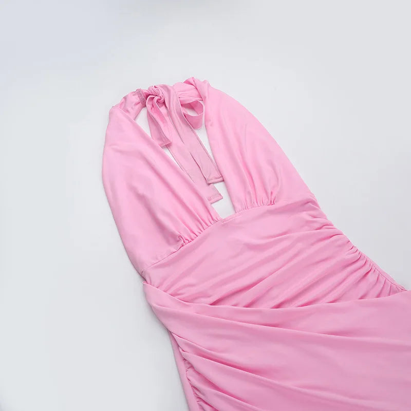 Torova Elegant Backless Maxi Dress for Women ATHLEXES