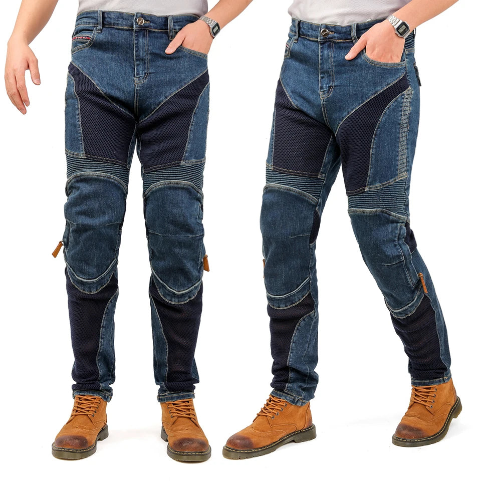 BreezeGuard Breathable Motorcycle Jeans ATHLEXES