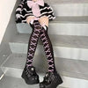 Gothic Spider Web Silk Tights for Alternative Fashion Women ATHLEXES