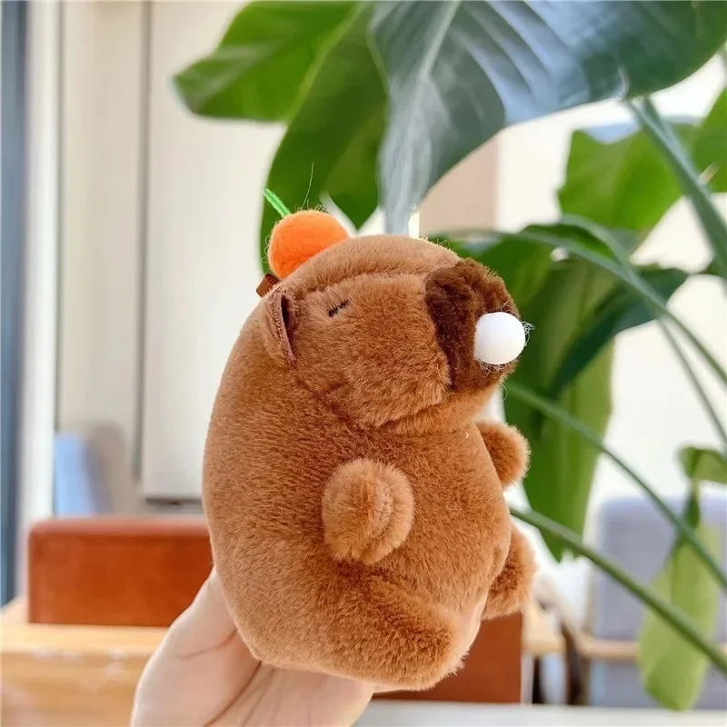 Plush Capybara Keychain Pendant Toy ATHLEXES