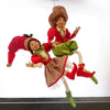Elf Couple Plush Dolls: Festive Tree Ornaments ATHLEXES