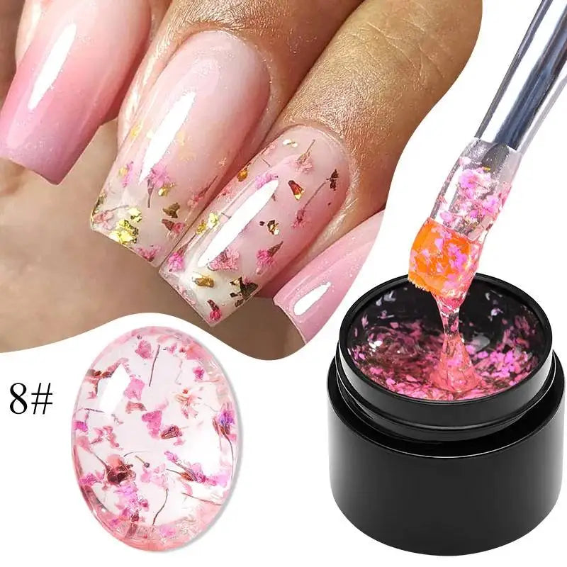 Mtssii 8ml Clear Nail Gel Art Extension & Carving Varnish ATHLEXES