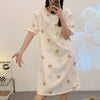 Chic Maternity Nightgown for Easy Breastfeeding ATHLEXES