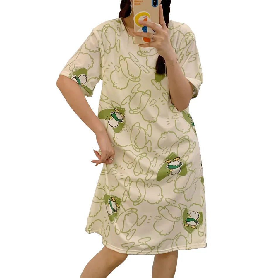 Chic Maternity Nightgown for Easy Breastfeeding ATHLEXES