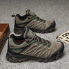 HIKEUP Premium Leather Hiking Shoes for Men - Durable Trekking Sneakers ATHLEXES