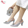 Royal Blue Elegance: Nigerian Pumps & Bag Set ATHLEXES