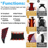 PosturePro Adjustable Back Support Brace ATHLEXES