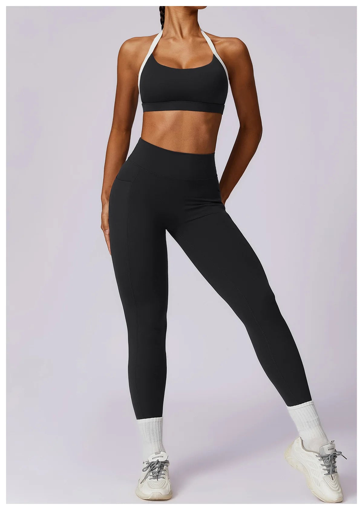 Premium Womenâ??s Yoga Set with Leggings and Bra ATHLEXES