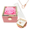 Eternal Rose Heart Necklace Gift Box Set ATHLEXES