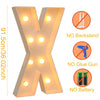 Giant LED Letter Light Box for Events & Decor ATHLEXES