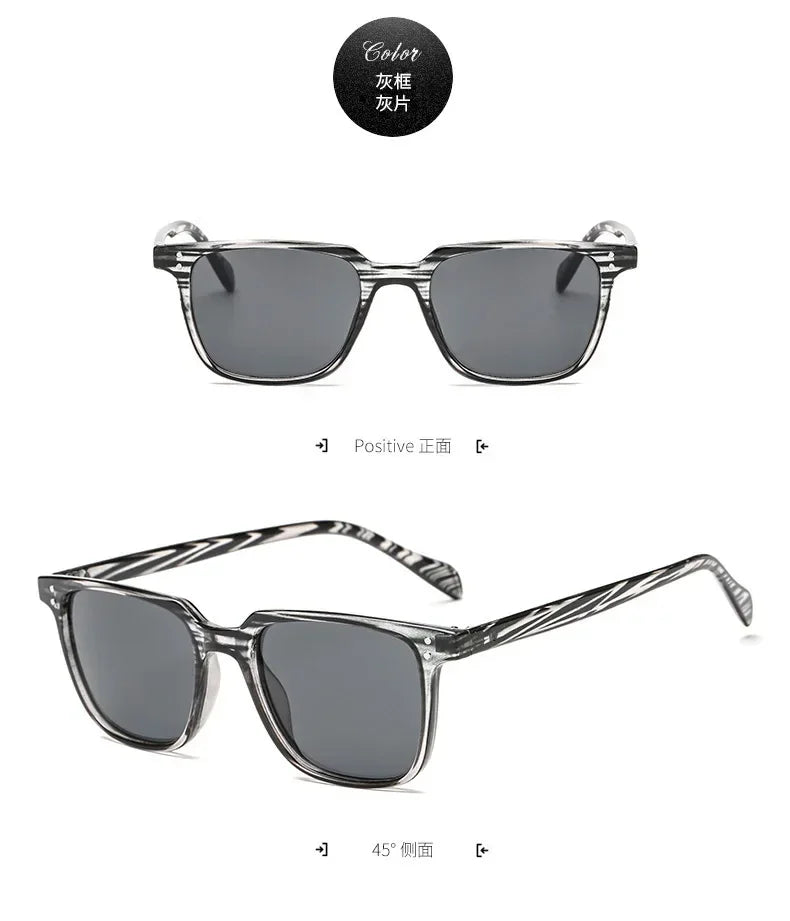 Leopard Green Square Sunglasses for Men ATHLEXES