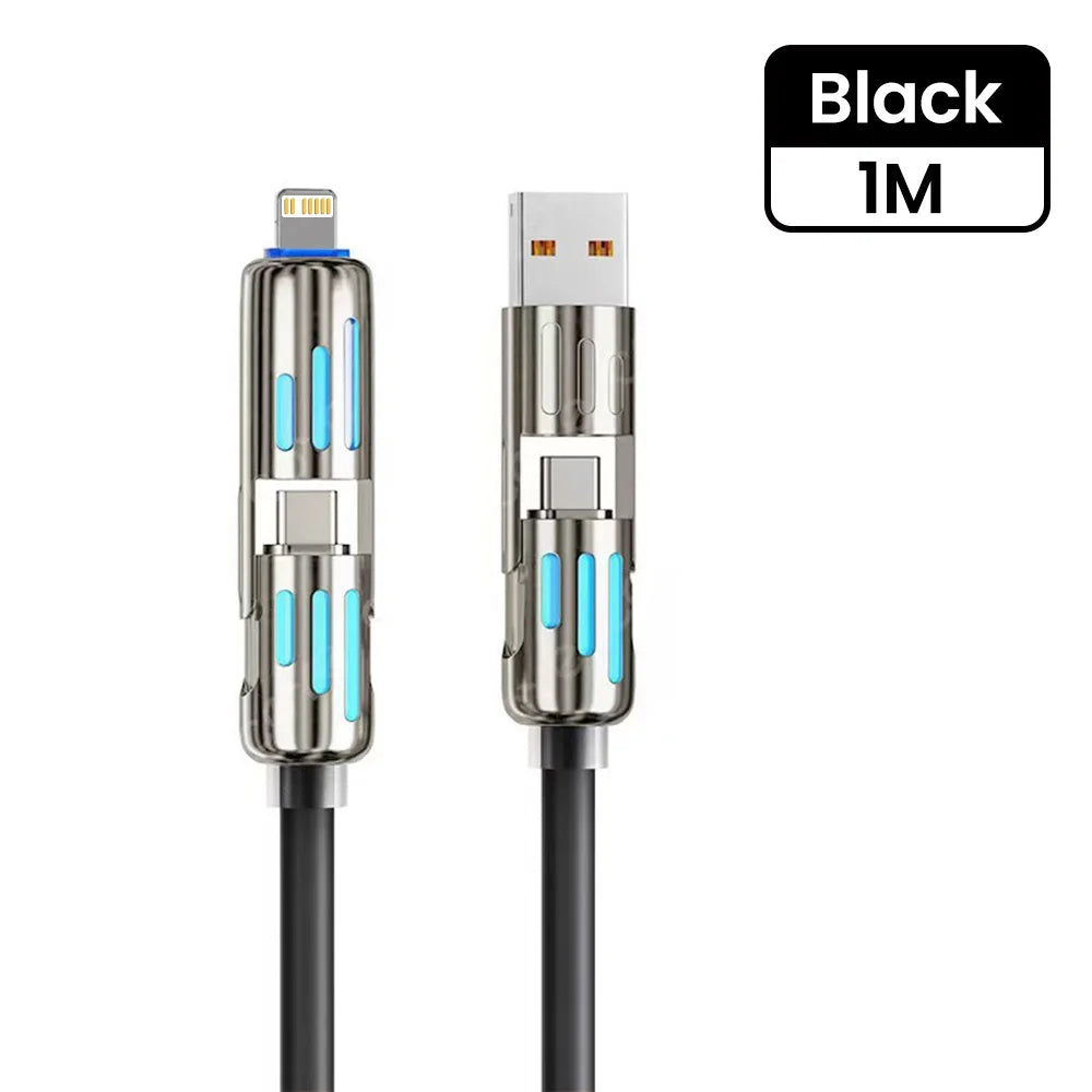 UltraCharge 240W 4 in 1 Fast Charging Cable ATHLEXES
