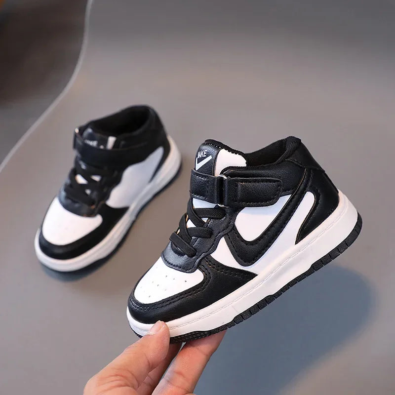 Korean Style High Top Kids Basketball Sneakers ATHLEXES