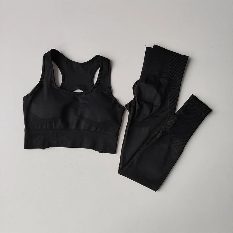 ElevateFit Women's Yoga Bra and Leggings Set ATHLEXES