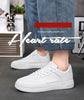 Cozok Breathable White Casual Sneakers for Men ATHLEXES