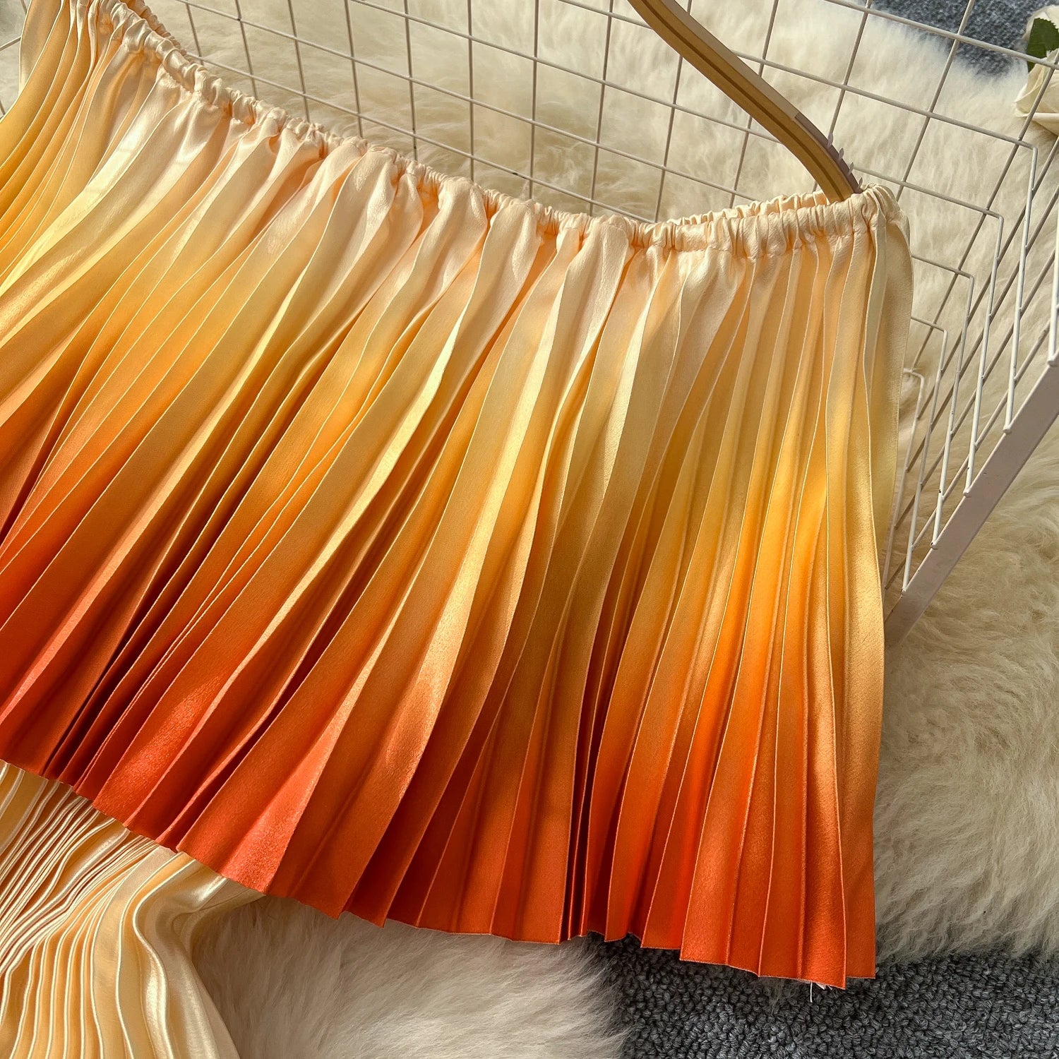 Gradient Luxe Off Shoulder Maxi Dress ATHLEXES