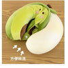 Plush Avocado Delightful Round Doll Cushion Toy ATHLEXES