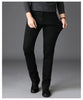 Classic Black Biker Stretch Denim Trousers ATHLEXES