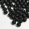 Elegant Black 8mm Round Loose Beads for Jewelry Making ATHLEXES