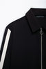 TRAFZA Luxe Stripe Jacket & Trousers Set for Women ATHLEXES