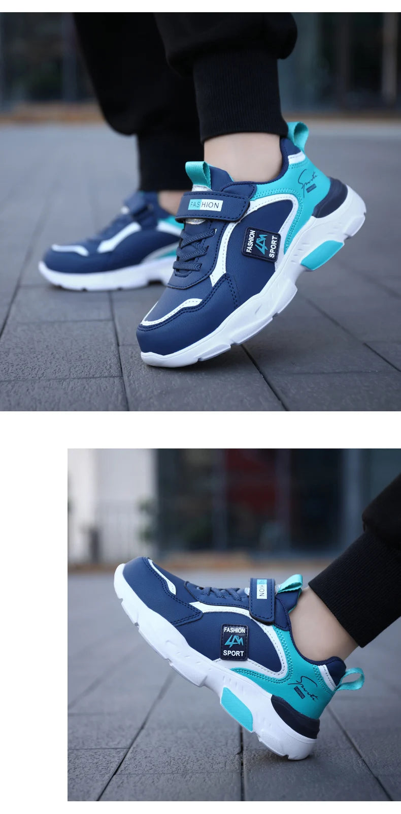 BreezeRun Kids Lightweight Outdoor Sneakers ATHLEXES