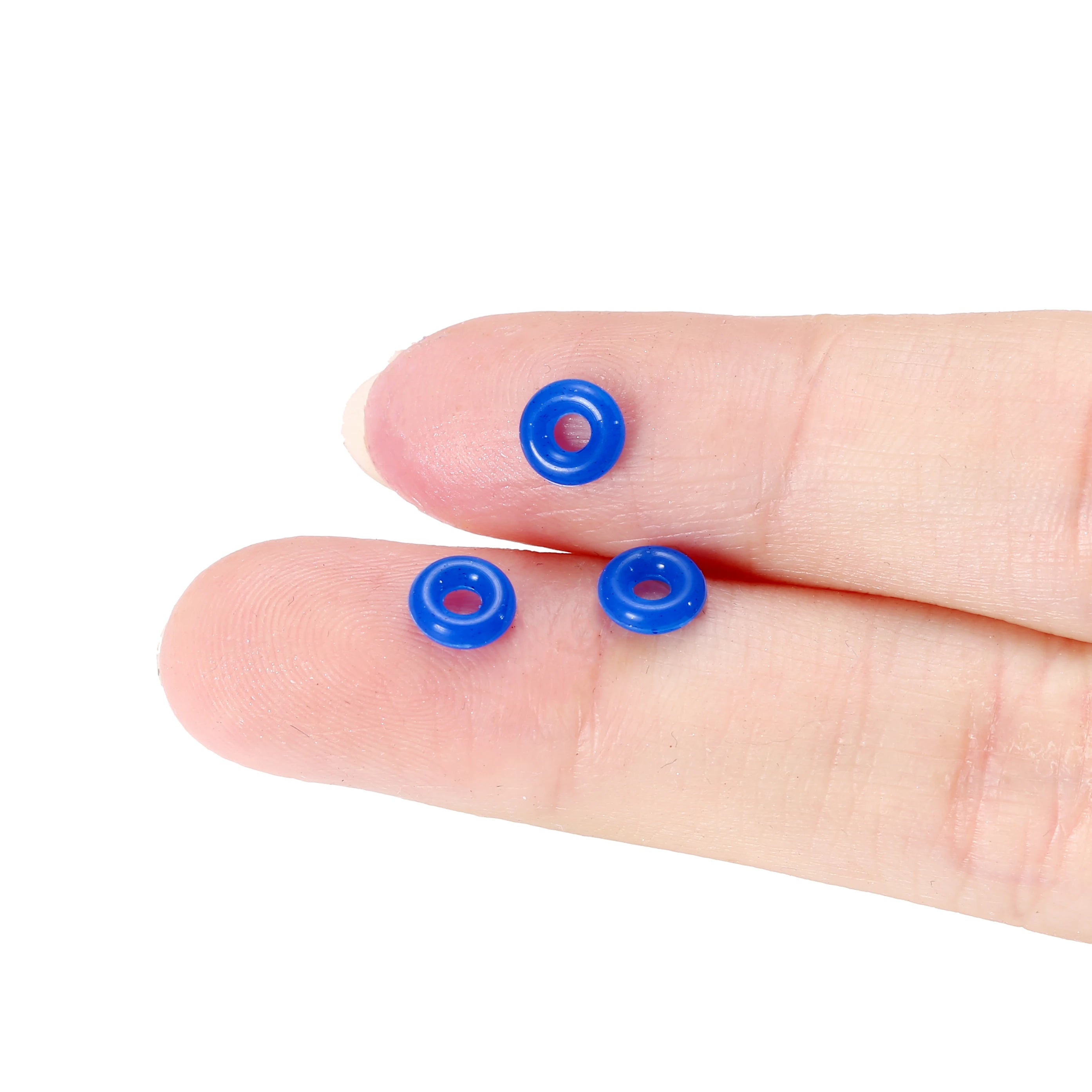 ColorSplash 6mm Rubber Clip Charms for Jewelry Crafting ATHLEXES