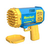 Kids' 40-Hole Rocket Bubble Gun with LED Light ATHLEXES