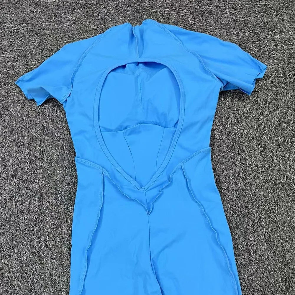 ChicFit Backless Yoga Jumpsuit Set for Women ATHLEXES