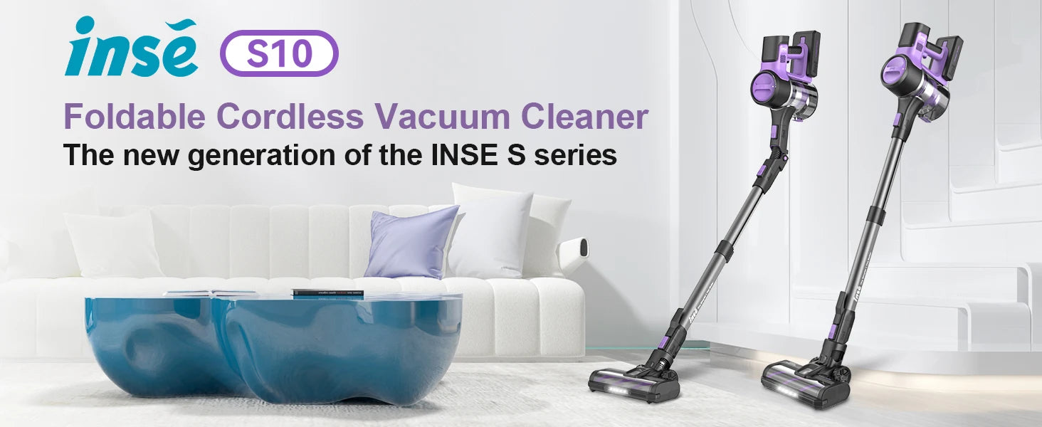 INSE S10 Cordless 6-in-1 Vacuum Cleaner ATHLEXES