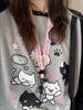 Kawaii Patchwork Hoodie for Trendy Streetwear ATHLEXES