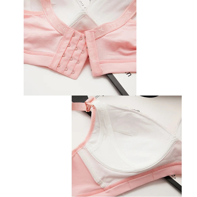 Cotton Comfort Wirefree Nursing Bra for Moms ATHLEXES