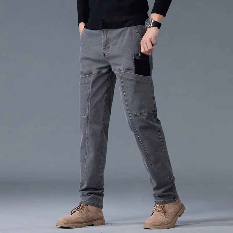 UrbanStyle Six-Pocket Straight Fit Jeans ATHLEXES