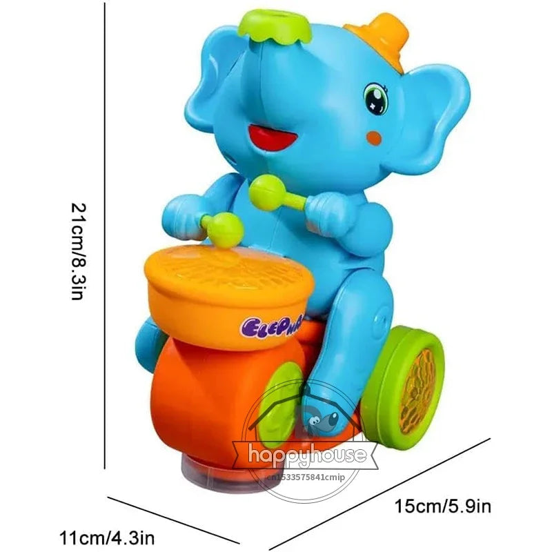 Melody Marching Elephant Drummer Toy ATHLEXES