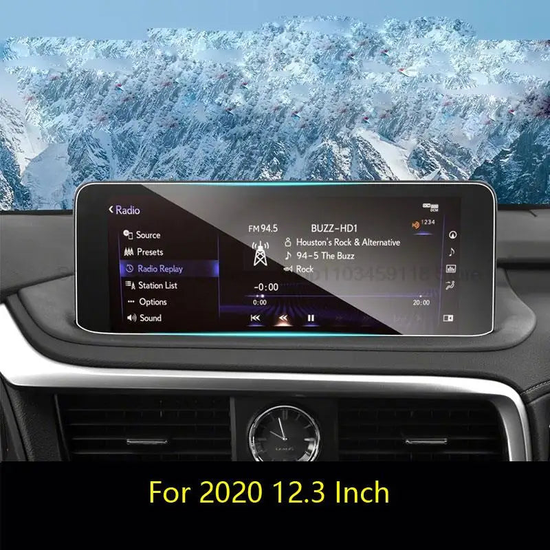 LuxeShield Tempered Glass for Lexus RX GPS 2016-2020 ATHLEXES