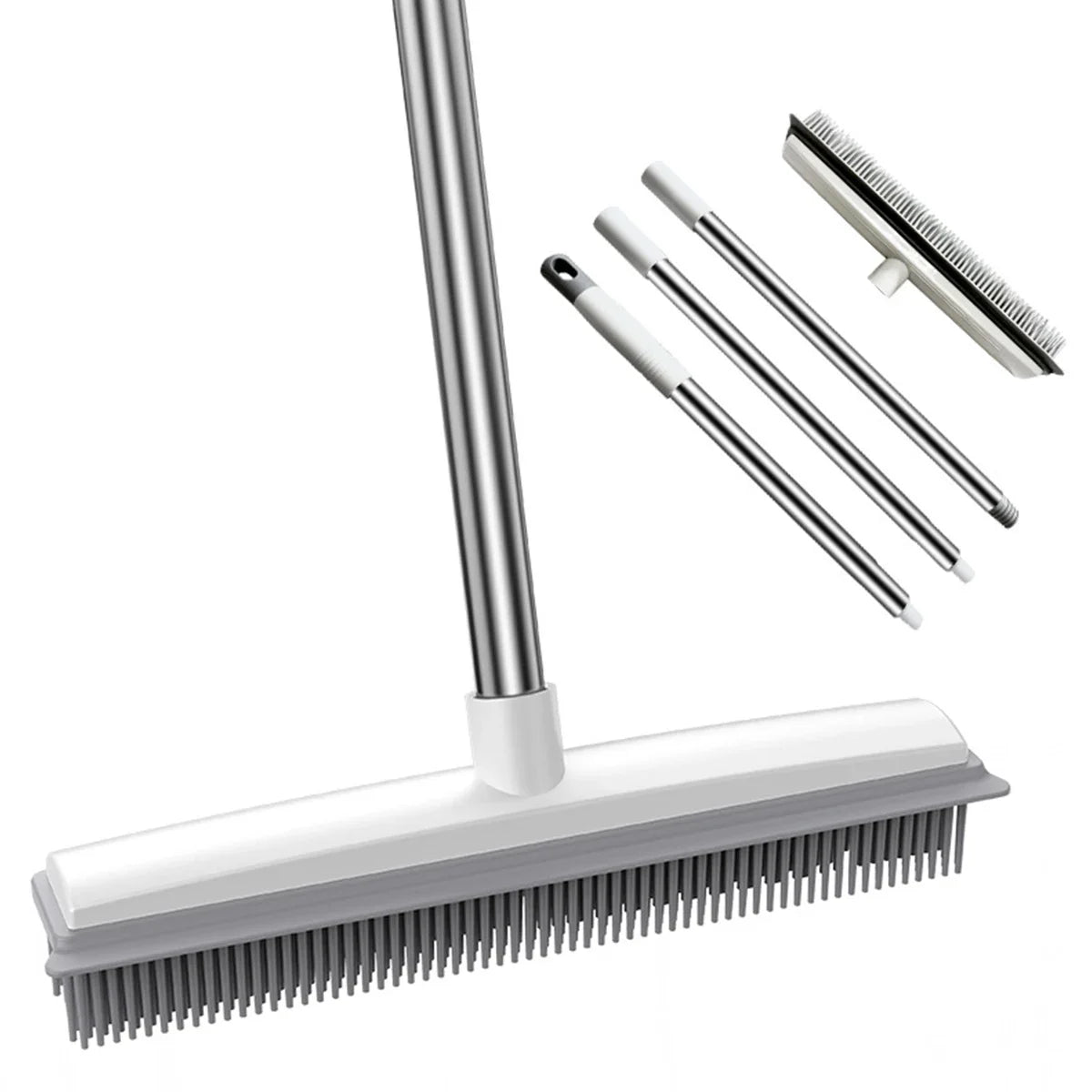 PetSweep Pro Rubber Broom & Carpet Brush ATHLEXES