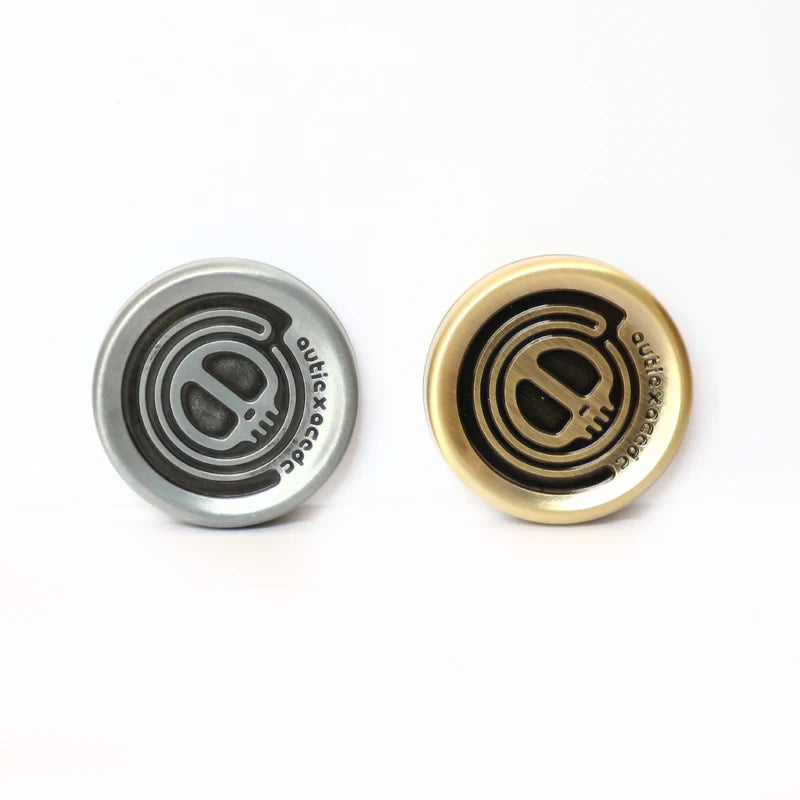 Devil Milk Cap Haptic Fidget Coins for Stress Relief ATHLEXES