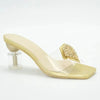 Italian Rhinestone Open Toe Party Pumps for Women ATHLEXES