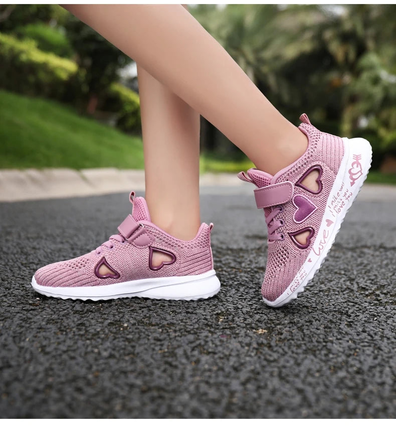BreezyStep Kids Light Mesh Sneakers ATHLEXES
