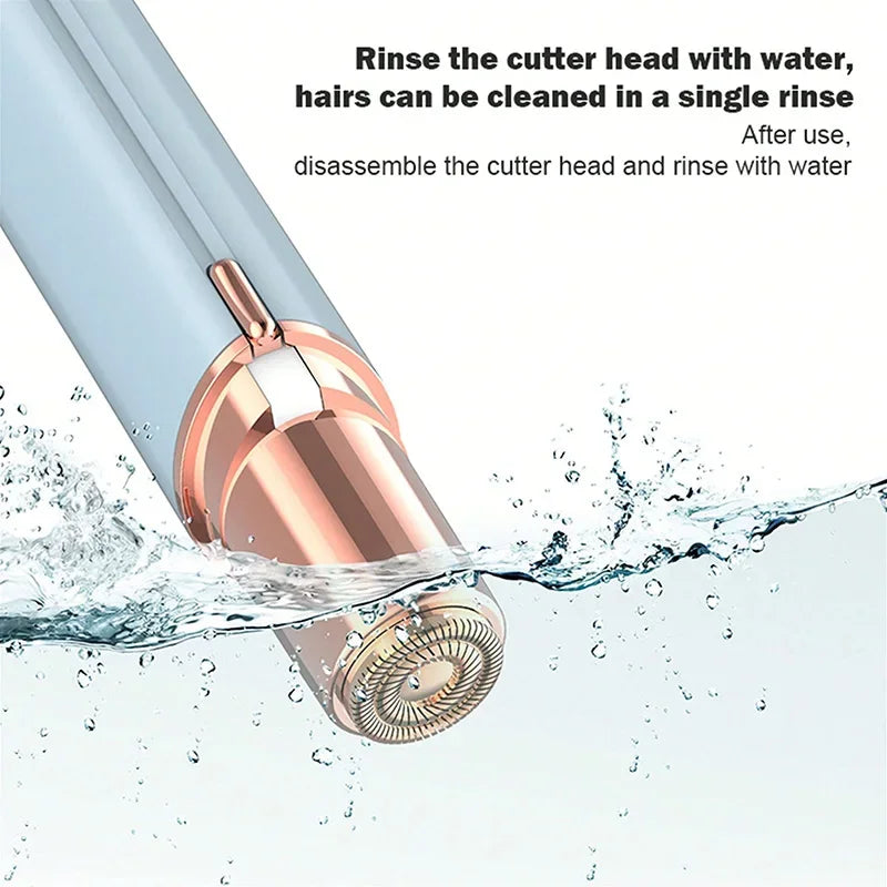 SilkySmooth USB Rechargeable Face Razor ATHLEXES
