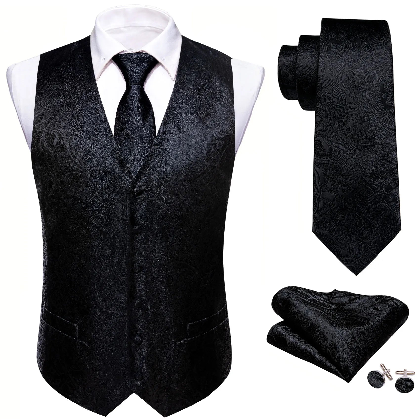 Silken Sophistication Vest Set ATHLEXES