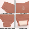4PC Women Seamless Briefs Sexy V-Waist Underwear Set ATHLEXES