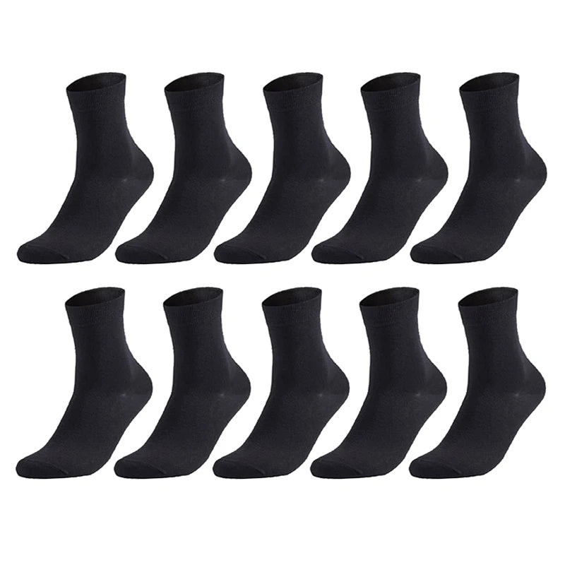 Elite Comfort Cotton Socks for Men - 10 Pairs ATHLEXES