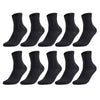 Elite Comfort Cotton Socks for Men - 10 Pairs ATHLEXES
